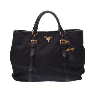 Prada tote bag Re Nylon Saffiano Black